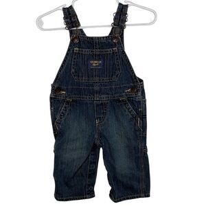 Osh Kosh B'gosh Denim Baby Overalls 6 Months